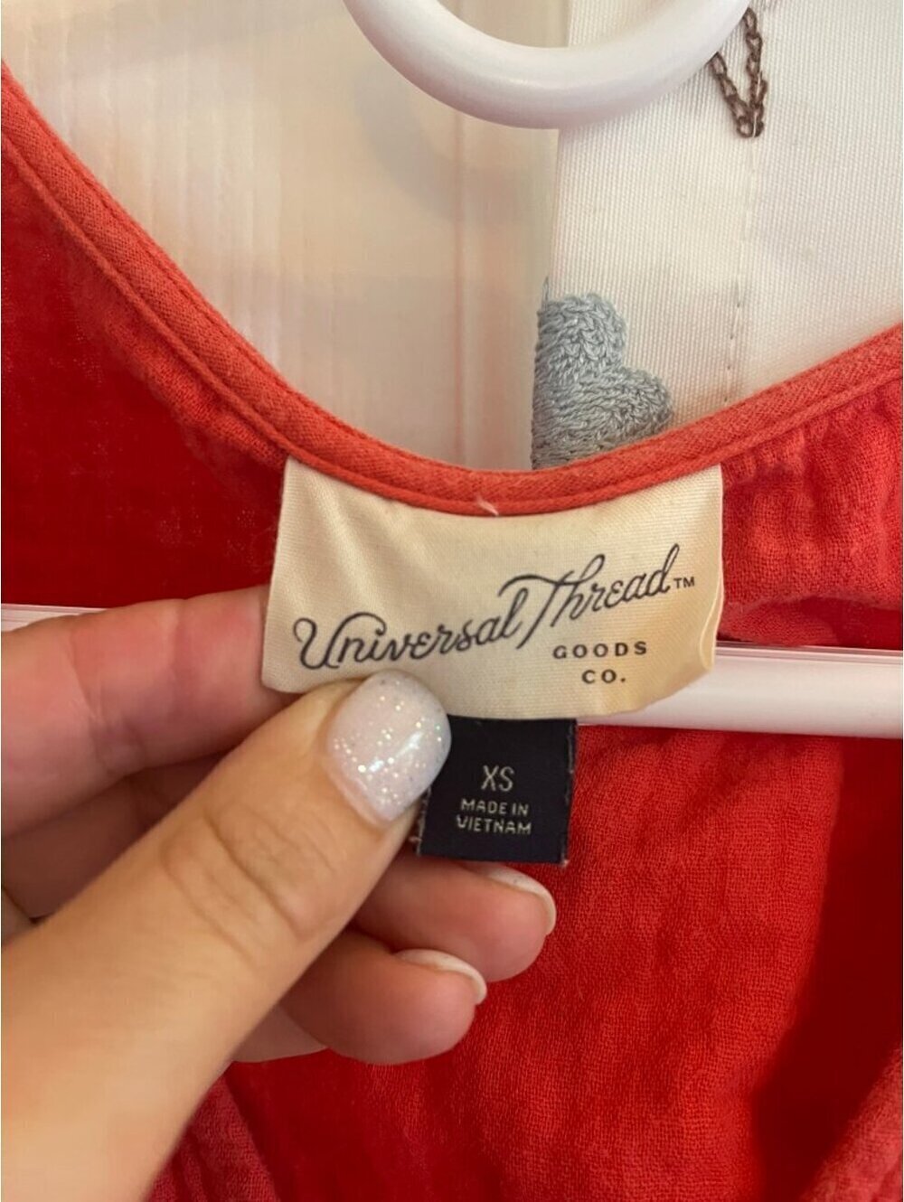 Universal Thread | Sz XS | Gauze Button Front Romper - Picture 8 of 8